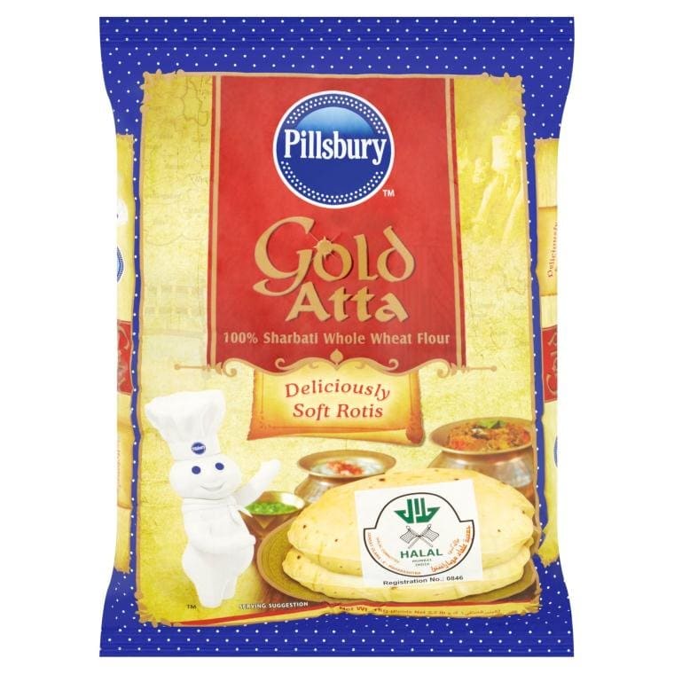 Gold Atta 10Kg by Pillsbury Brand