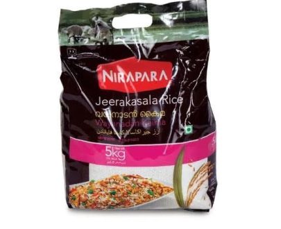 Jeerakasala Rice 5Kg by Nirapara Brand