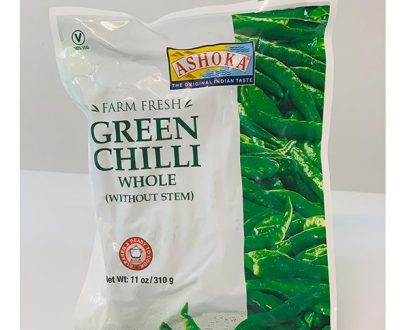 Buy Ashoka Green Chili Whole Without Stem 310gm