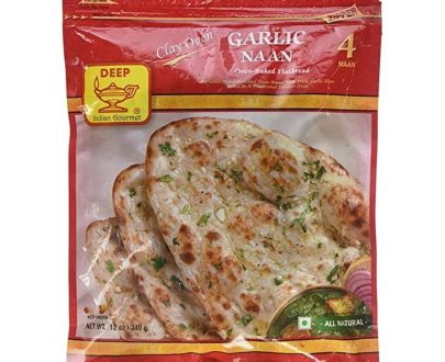Buy Deep Garlic Naan 4 Piece Online