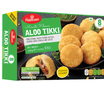 Haldiram Aloo Tikki – 8 Piece