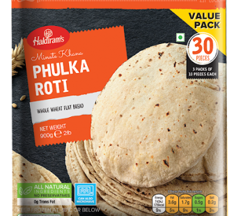 Haldiram Phulka Roti – 30 Piece