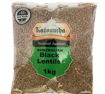 Katoomba Black Lentils – 1KG