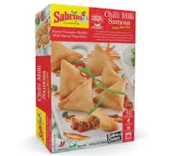 Sabrini Chilli Milli Samosa 30pcs