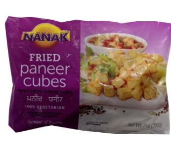 Nanak Fried Paneer Cubes – 1KG