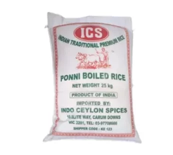 Ics Ponni Boiled Rice 5kg