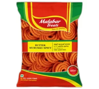 Malabar Treats Butter Murukku Spicy 200gm