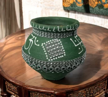 Karva Chauth Special Green Pot (Lota) No 4