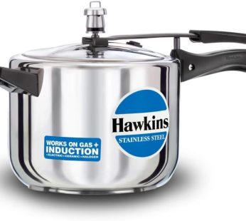 Hawkins Stainless Steel Pressure Cooker (5 Litres)