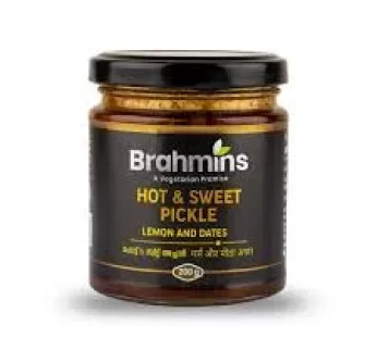 Brahmins Hot And Sweet Pickle 300gm