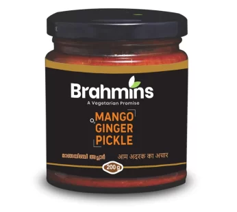 Brahmins Mango Ginger Pickle 300gm