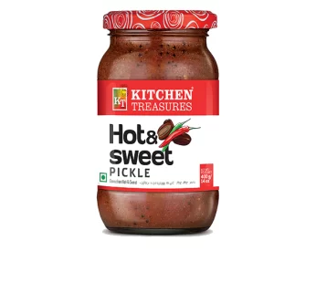 Kitchen Treasures Hot And Sweet Pickle 400gm