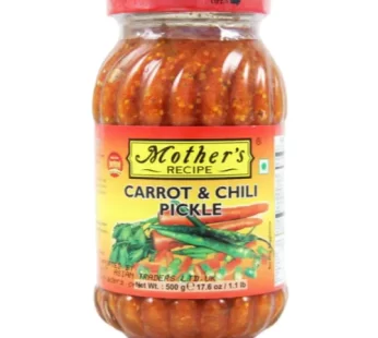 Mothers Carrot & Chilli Pickle 500gm