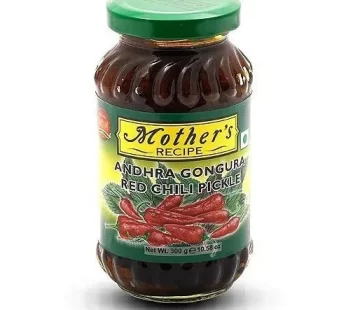 Mothers Gongura Red Chilli Pickle 300gm